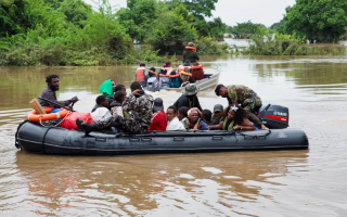 Floods in Mozambique: Crocodiles Threaten Submerged Cities